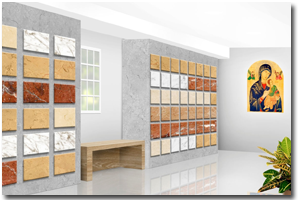 Columbarios en la Parroquia del Santísimo Redentor, Sevilla