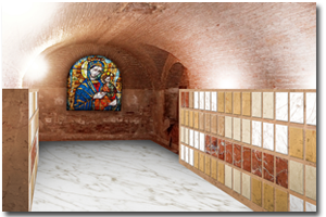 Columbarios en la Parroquia Nuestra Señora del Perpetuo Socorro, Vigo